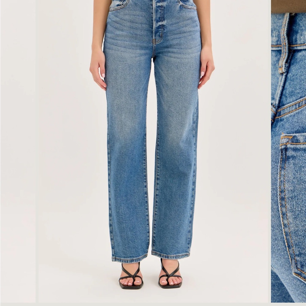 High-Rise Straight Leg Women’s Jeans